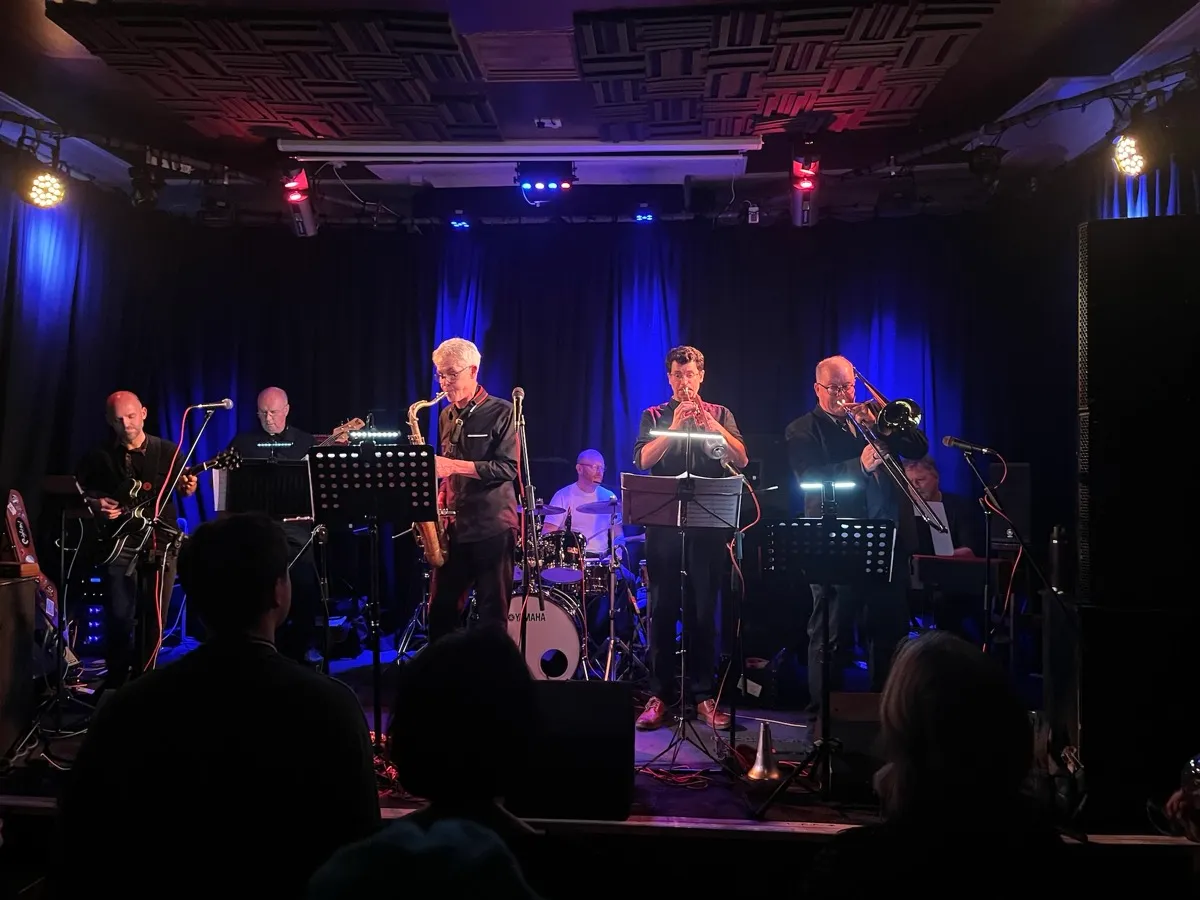 Amazing night performing at the Surrey Jazz Festival! 🎷🎺